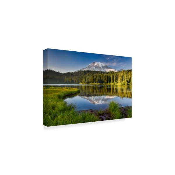 Michael Blanchette Photography 'Reflection Lake Vista' Canvas Art,30x47